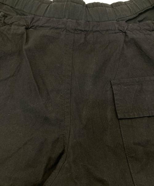 Y's（ワイズ）Y's (ワイズ) 20/- DENIM LAYERED PANTS ブラック サイズ:1の古着・服飾アイテム