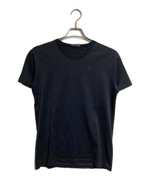 DIOR HOMME（ディオール オム）Dior Homme (ディオール オム) THE COLD ONE メッセージプリントTシャツ ブラック サイズ:Sの古着・服飾アイテム