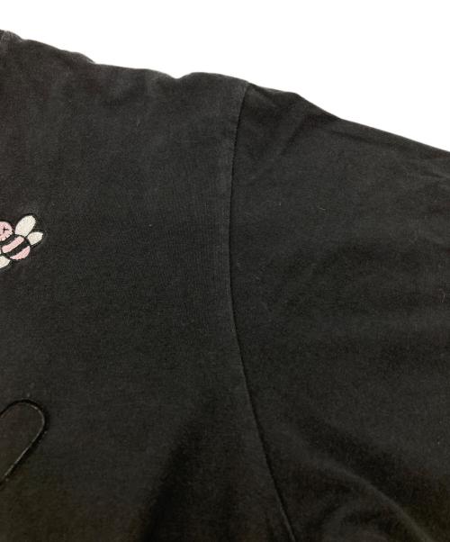 Dior（ディオール）Dior (ディオール) KAWS (カウズ) フロッキーロゴ BEE刺繍 Tシャツ ブラック サイズ:Sの古着・服飾アイテム