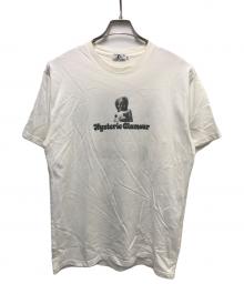 Hysteric Glamour（ヒステリックグラマー）の古着「プリントTシャツ」｜ホワイト
