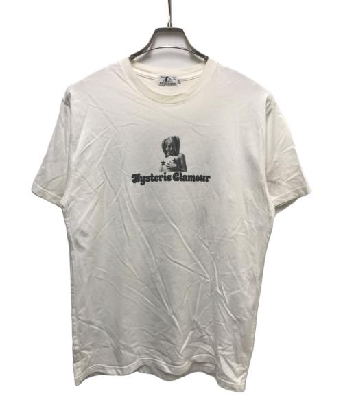 Hysteric Glamour（ヒステリックグラマー）Hysteric Glamour (ヒステリックグラマー) プリントTシャツ ホワイト サイズ:Mの古着・服飾アイテム