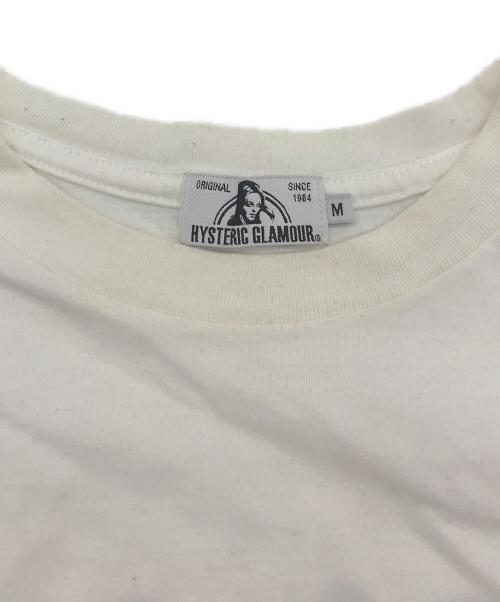 Hysteric Glamour（ヒステリックグラマー）Hysteric Glamour (ヒステリックグラマー) プリントTシャツ ホワイト サイズ:Mの古着・服飾アイテム