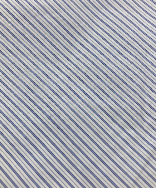 COMME des GARCONS HOMME（コムデギャルソン オム）COMME des GARCONS HOMME (コムデギャルソン オム) ストライプ切替シャツ ブルー サイズ:Mの古着・服飾アイテム