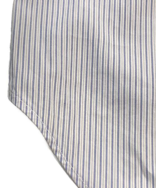 COMME des GARCONS HOMME（コムデギャルソン オム）COMME des GARCONS HOMME (コムデギャルソン オム) ストライプ切替シャツ ブルー サイズ:Mの古着・服飾アイテム