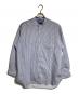 COMME des GARCONS HOMME（コムデギャルソン オム）の古着「ストライプ切替シャツ」｜ブルー