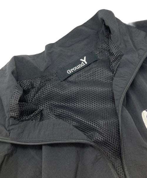 GROUND Y（グラウンドワイ）GROUND Y (グラウンドワイ) GYLOGO GRAPHIC TRAINING JACKET ブラック サイズ:3の古着・服飾アイテム
