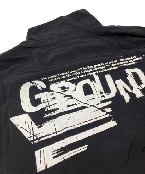 GROUND Y（グラウンドワイ）GROUND Y (グラウンドワイ) GYLOGO GRAPHIC TRAINING JACKET ブラック サイズ:3の古着・服飾アイテム