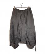 s'yteサイト）の古着「キュプラサルエルワイドパンツ」｜グレー