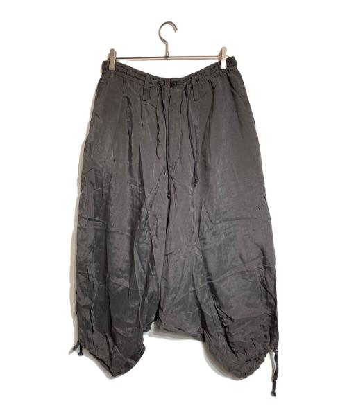 s'yte（サイト）s'yte (サイト) キュプラサルエルワイドパンツ グレー サイズ:3の古着・服飾アイテム