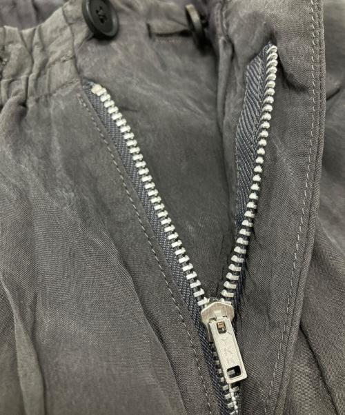 s'yte（サイト）s'yte (サイト) キュプラサルエルワイドパンツ グレー サイズ:3の古着・服飾アイテム