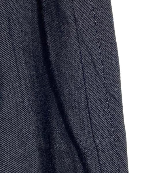 s'yte（サイト）s'yte (サイト) クロップワイドカーゴパンツ ブラック サイズ:3の古着・服飾アイテム