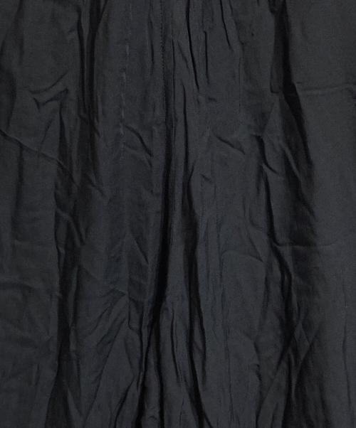 s'yte（サイト）s'yte (サイト) クロップワイドカーゴパンツ ブラック サイズ:3の古着・服飾アイテム