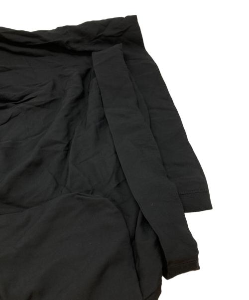 s'yte（サイト）s'yte (サイト) クロップワイドカーゴパンツ ブラック サイズ:3の古着・服飾アイテム