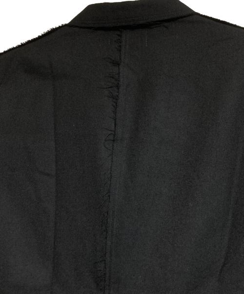 s'yte（サイト）s'yte (サイト) カットオフテーラードジャケット ブラック サイズ:3の古着・服飾アイテム