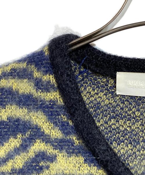 TOGA VIRILIS（トーガ ビリリース）TOGA VIRILIS (トーガ ビリリース) MOHAIR ANIMAL JACQUARD KNIT ブラウン サイズ:48の古着・服飾アイテム