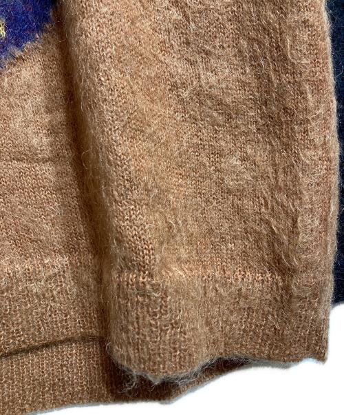 TOGA VIRILIS（トーガ ビリリース）TOGA VIRILIS (トーガ ビリリース) MOHAIR ANIMAL JACQUARD KNIT ブラウン サイズ:48の古着・服飾アイテム