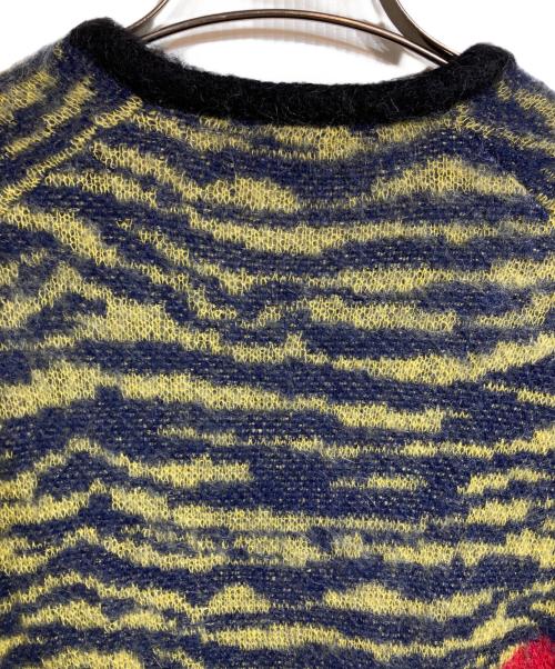 TOGA VIRILIS（トーガ ビリリース）TOGA VIRILIS (トーガ ビリリース) MOHAIR ANIMAL JACQUARD KNIT ブラウン サイズ:48の古着・服飾アイテム