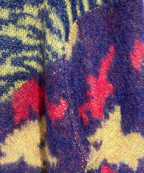 TOGA VIRILIS（トーガ ビリリース）TOGA VIRILIS (トーガ ビリリース) MOHAIR ANIMAL JACQUARD KNIT ブラウン サイズ:48の古着・服飾アイテム