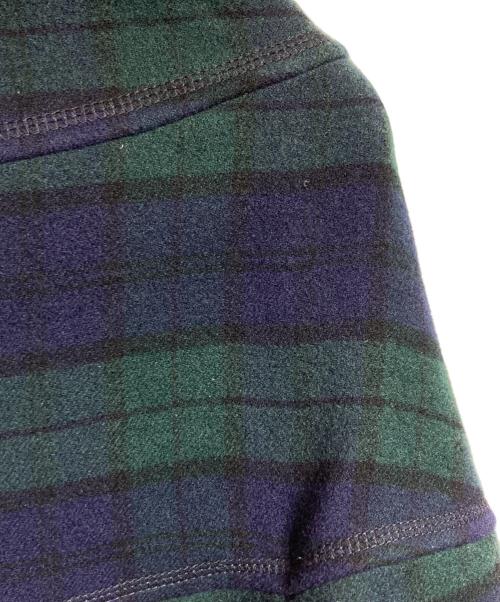 tricot COMME des GARCONS（トリココムデギャルソン）tricot COMME des GARCONS (トリココムデギャルソン) 変形ウールメルトンコート グリーン サイズ:Mの古着・服飾アイテム