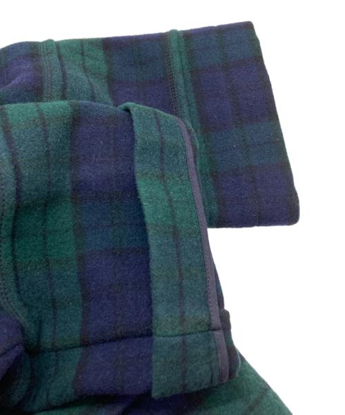 tricot COMME des GARCONS（トリココムデギャルソン）tricot COMME des GARCONS (トリココムデギャルソン) 変形ウールメルトンコート グリーン サイズ:Mの古着・服飾アイテム