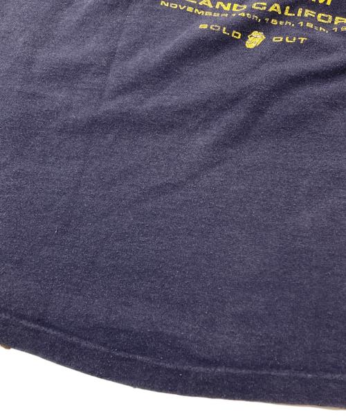 THE ROLLING STONES（ザ ローリングストーンズ）THE ROLLING STONES (ザ ローリングストーンズ) anvil (アンヴィル) BRIDGES TO BABYLON TOUR ネイビー サイズ:Lの古着・服飾アイテム