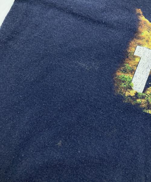 THE ROLLING STONES（ザ ローリングストーンズ）THE ROLLING STONES (ザ ローリングストーンズ) anvil (アンヴィル) BRIDGES TO BABYLON TOUR ネイビー サイズ:Lの古着・服飾アイテム