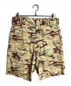 DIESELディーゼル）の古着「カモフラ コットン ショートパンツ/Camouflage cotton short」｜カーキ