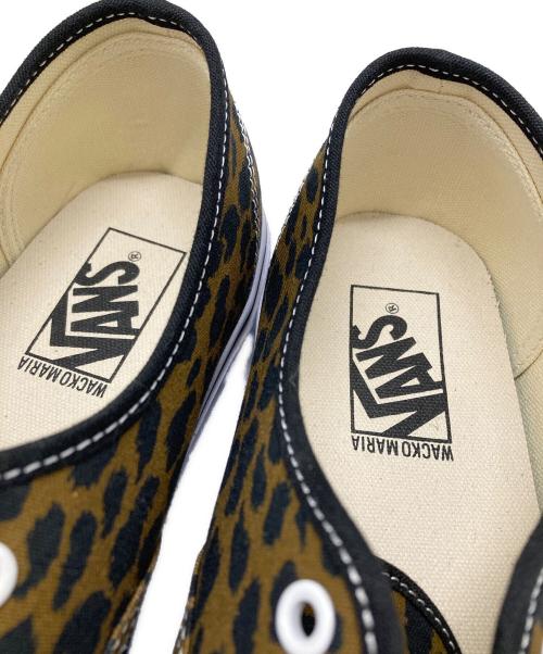 VANS（ヴァンズ）VANS (バンズ) WACKO MARIA (ワコマリア) 別注 V44 AUTHENTIC ブラック×ブラウン サイズ:27.5cmの古着・服飾アイテム