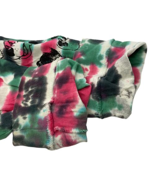 SUPREME（シュプリーム）SUPREME (シュプリーム) Dyed Bear L/S Top ピンク×グリーン サイズ:Ⅿの古着・服飾アイテム