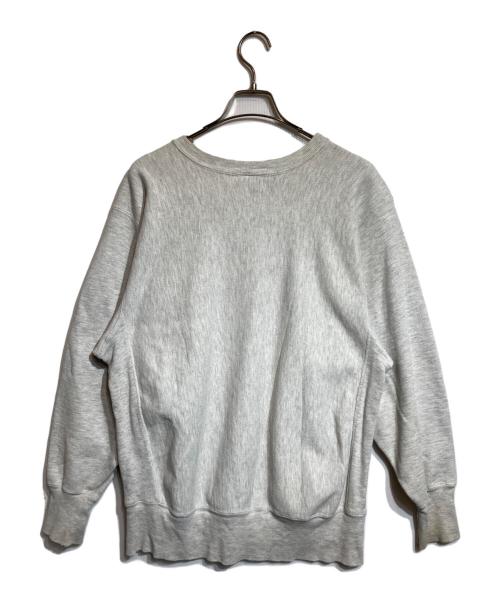 Champion（チャンピオン）Champion (チャンピオン) アーチ3段カレッジロゴリバースウィーブスウェット グレー サイズ:XLの古着・服飾アイテム