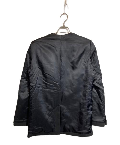 MM6 Maison Margiela（エムエムシックスメゾンマルジェラ）MM6 Maison Margiela (エムエムシックスメゾンマルジェラ) リバースパテッドジャケット ブラック サイズ:38の古着・服飾アイテム
