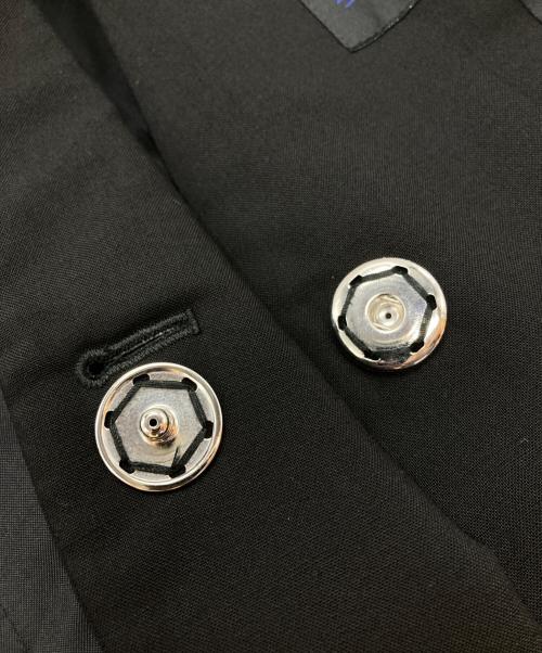 MM6 Maison Margiela（エムエムシックスメゾンマルジェラ）MM6 Maison Margiela (エムエムシックスメゾンマルジェラ) リバースパテッドジャケット ブラック サイズ:38の古着・服飾アイテム