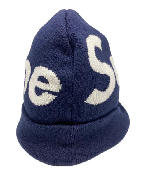 SUPREME（シュプリーム）SUPREME (シュプリーム) Big Logo Beanie ネイビーの古着・服飾アイテム