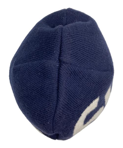 SUPREME（シュプリーム）SUPREME (シュプリーム) Big Logo Beanie ネイビーの古着・服飾アイテム