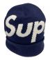 SUPREME（シュプリーム）の古着「Big Logo Beanie」｜ネイビー