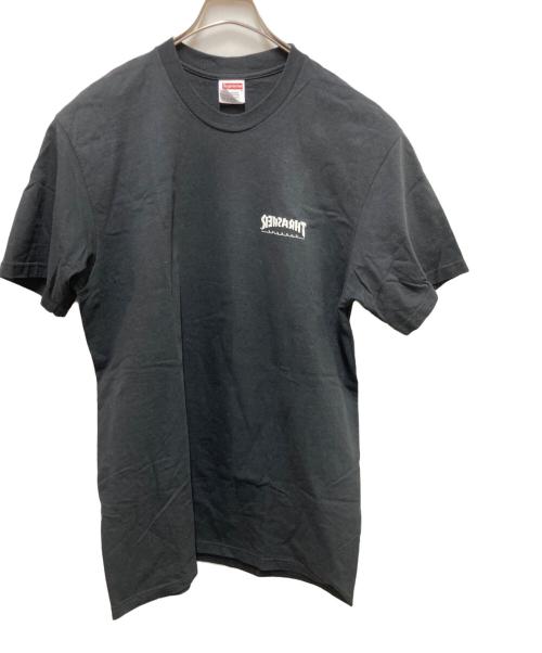 SUPREME（シュプリーム）SUPREME (シュプリーム) THRASHER (スラッシャー) Cross Tee ブラック サイズ:Lの古着・服飾アイテム