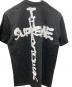 SUPREME (シュプリーム) THRASHER (スラッシャー) Cross Tee ブラック サイズ:L：9000円
