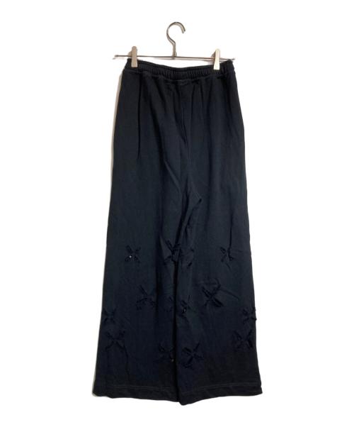 MAISON SPECIAL（メゾンスペシャル）MAISON SPECIAL (メゾンスペシャル) Slash Cut Sweat Pants ブラック サイズ:36の古着・服飾アイテム