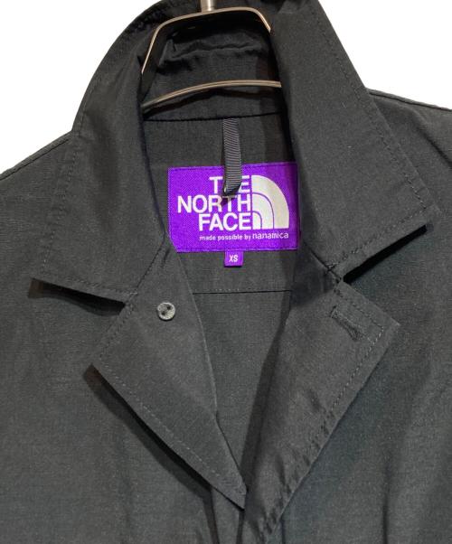 THE NORTHFACE PURPLELABEL（ザ・ノースフェイス パープルレーベル）THE NORTHFACE PURPLELABEL (ザ・ノースフェイス パープルレーベル) Polyester Wool Ripstop Trail Jacket ブラック サイズ:XSの古着・服飾アイテム