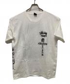 stussy×NEXUSVIIステューシー×ネクサスセブン）の古着「プリントTシャツ」｜ホワイト