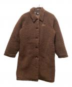 stussyステューシー）の古着「Kuna Sherpa Car Coat」｜ブラウン
