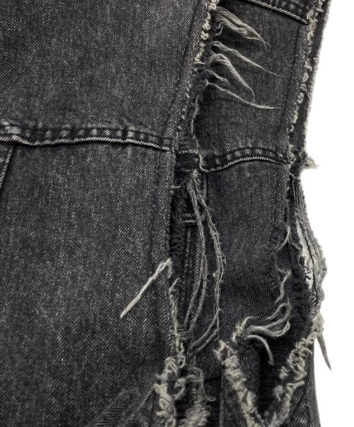 MAISON SPECIAL（メゾンスペシャル）MAISON SPECIAL (メゾンスペシャル) デニムオーバーベスト グレー サイズ:Freeの古着・服飾アイテム