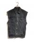 MAISON SPECIAL（メゾンスペシャル）の古着「デニムオーバーベスト」｜グレー