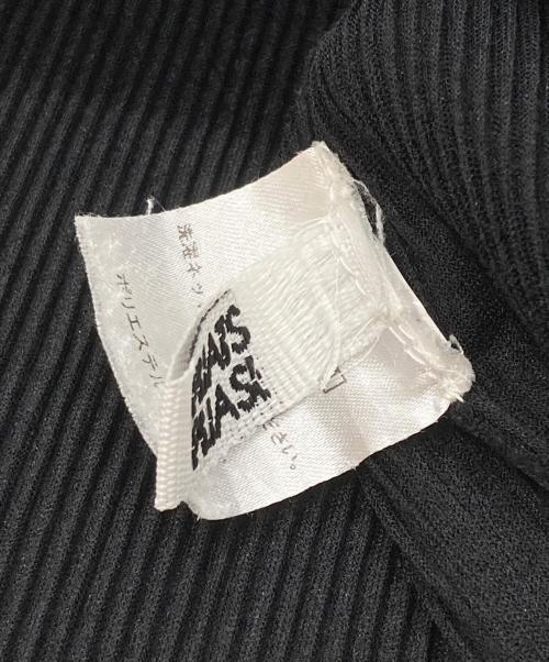 PLEATS PLEASE（プリーツプリーズ）PLEATS PLEASE (プリーツプリーズ) プリーツノースリーブブラウス ブラック サイズ:3の古着・服飾アイテム