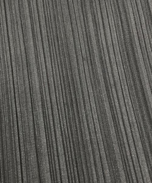 PLEATS PLEASE（プリーツプリーズ）PLEATS PLEASE (プリーツプリーズ) ハイネックプリーツカットソー ブラック サイズ:3の古着・服飾アイテム