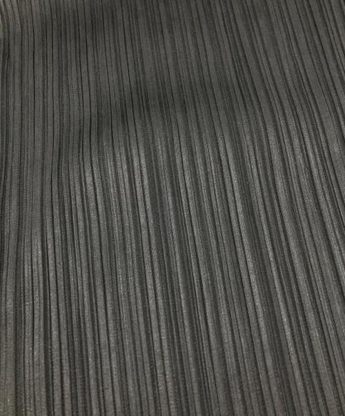 PLEATS PLEASE（プリーツプリーズ）PLEATS PLEASE (プリーツプリーズ) ハイネックプリーツカットソー ブラック サイズ:3の古着・服飾アイテム