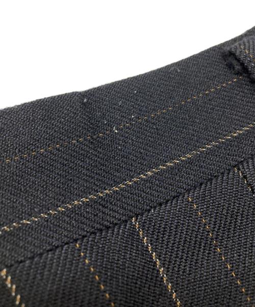 COMME des GARCONS HOMME（コムデギャルソン オム）COMME des GARCONS HOMME (コムデギャルソン オム) ウールストライプパンツ ネイビー サイズ:Mの古着・服飾アイテム