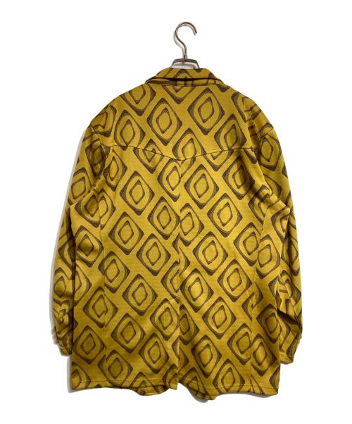 Needles（ニードルズ）Needles (ニードルズ) ポリエステルジャガードジャケット イエロー サイズ:Ｌの古着・服飾アイテム