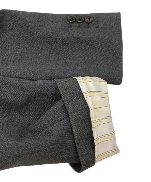 DSQUARED2（ディースクエアード）DSQUARED2 (ディースクエアード) ドッキングテーラードジャケット オレンジ×グレー サイズ:50の古着・服飾アイテム