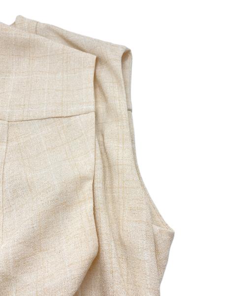 Ameri（アメリ）Ameri (アメリ) LIGHT TWEED WAIST SHAPE TOP ピンク サイズ:Fの古着・服飾アイテム